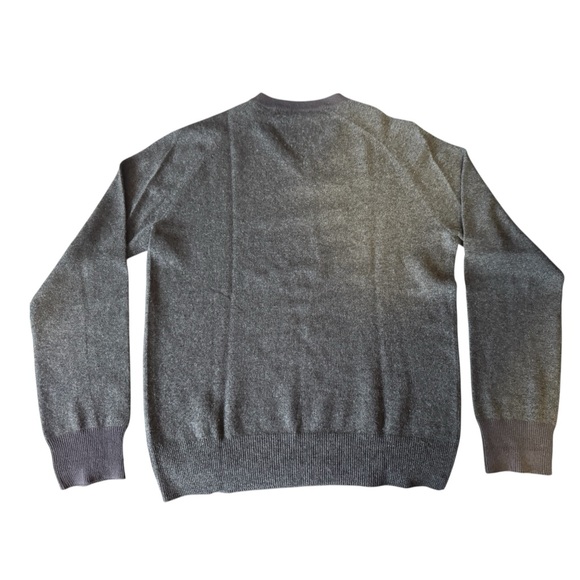 Original Penguin by Munsingwear 100% Cashmere Sweater – Gray V-Neck Men’s Small - Picture 2 of 6
